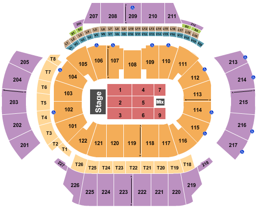 Jingle Ball Seating Chart